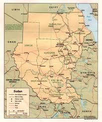 Sudan Political Map