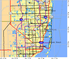 Opa-locka, FL map