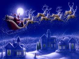 Magic is thinking Santa flys around ...