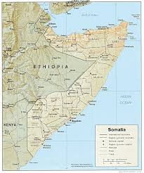 Country Map of Somalia