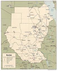 Country Map of Sudan