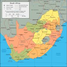 South Africa Map - South