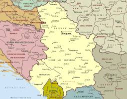 Serbia and Montenegro Map
