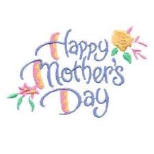 Happy Mothers Day Embroidery ...