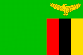 National flag of Zambia