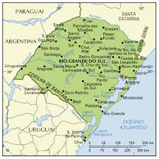 Mapa do Rio Grande do Sul