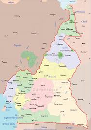 Cameroon Map - Africa