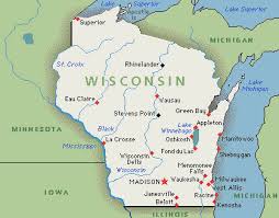 Map of Wisconsin