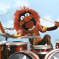 ... Muppet Show's 'Animal' on drums.