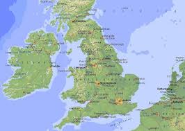Mapa de Inglaterra (Completo