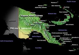 Papua New Guinea Map