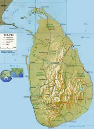 Sri Lanka Map, Colombo