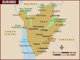 Maps related to Burundi