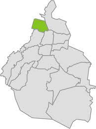 Ubicación de Azcapotzalco,