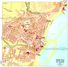 Santa Cruz de Tenerife Map