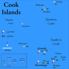 Cook Island Map
