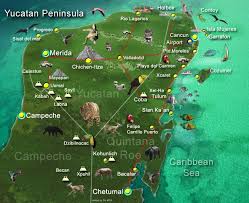Yucatan Peninsula.