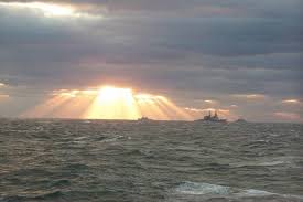Sunrise at sea - Southern