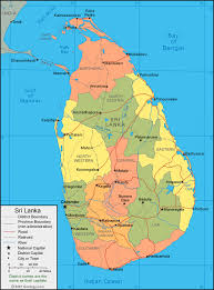 Sri Lanka Map - Sri Lanka