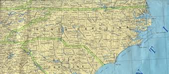 North Carolina base map