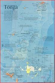 Medium Tonga Map by Oceania