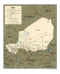 Map Of Niger Niger [Political