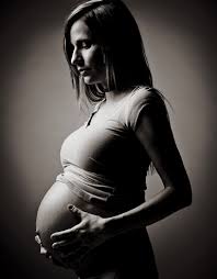 pregnant woman's bump