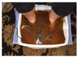 After an ion foot bath