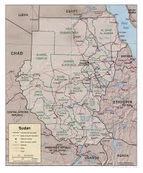 Map Of Sudan Sudan