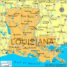 louisiana map