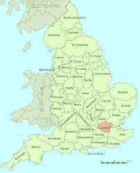 Mapa de Inglaterra