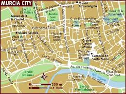 Map of Murcia City