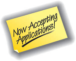 Now Accepting Applications