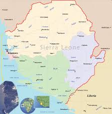 Sierra Leone Map - Africa