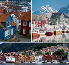 Tiempo en Noruega, agosto 2009