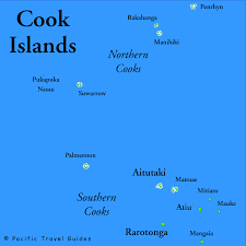 cook islands maps