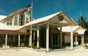 The parliament in Nauru.
