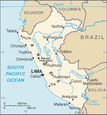 Political Map of Peru