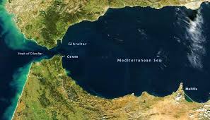 Ceuta and Melilla Map (Spain)