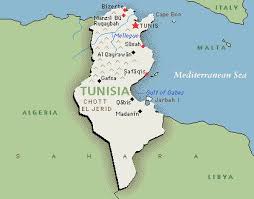 Map of Tunisia
