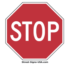 Stop signs are designed to slow ...