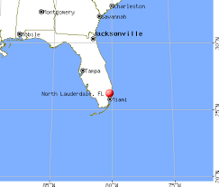 North Lauderdale, Florida map