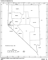 Reisenett: Nevada Maps