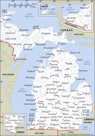 Michigan Maps and state