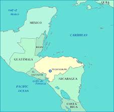 Honduras map, Map of Honduras,