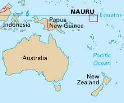 Nauru's economy is based