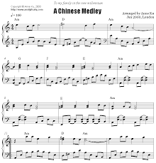 A Chinese Medley arranged by