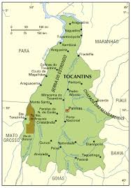 Mapa de Tocantins