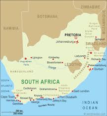 South Africa Map, South Africa
