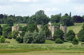 Bodiam Castle - seen from the